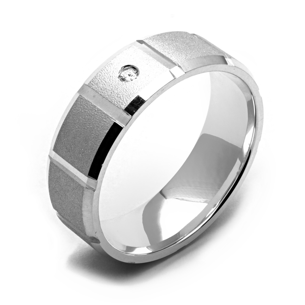 Cobalt Ring (FC7-3031DG) - Titanium Rings And Wedding Bands | Titanium ...